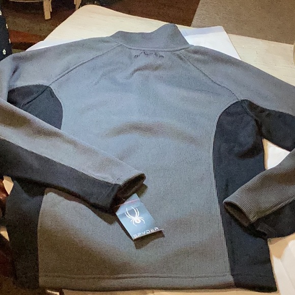 Men’s Spyder Quarter Zip Pullover Polar Jacket Sz. S - Picture 7 of 7